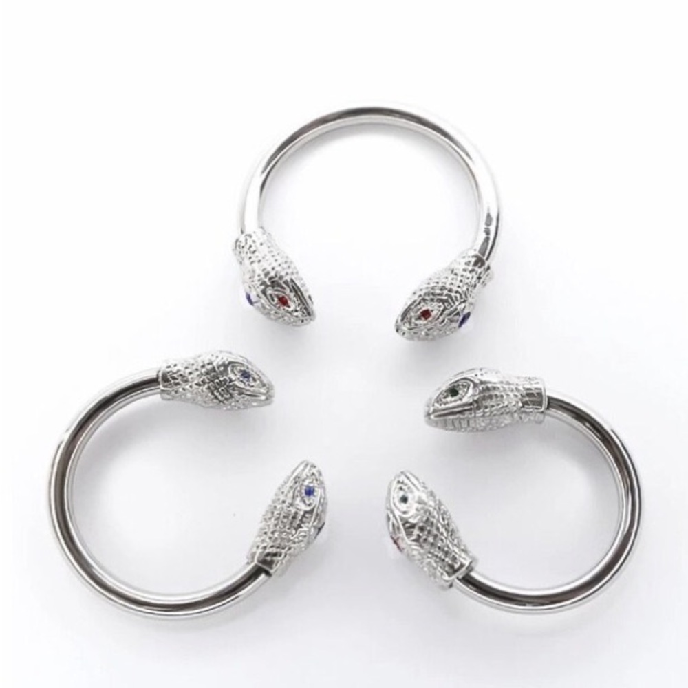 Men’s Stainless Steel Snake glans ring - Picture 4 of 7